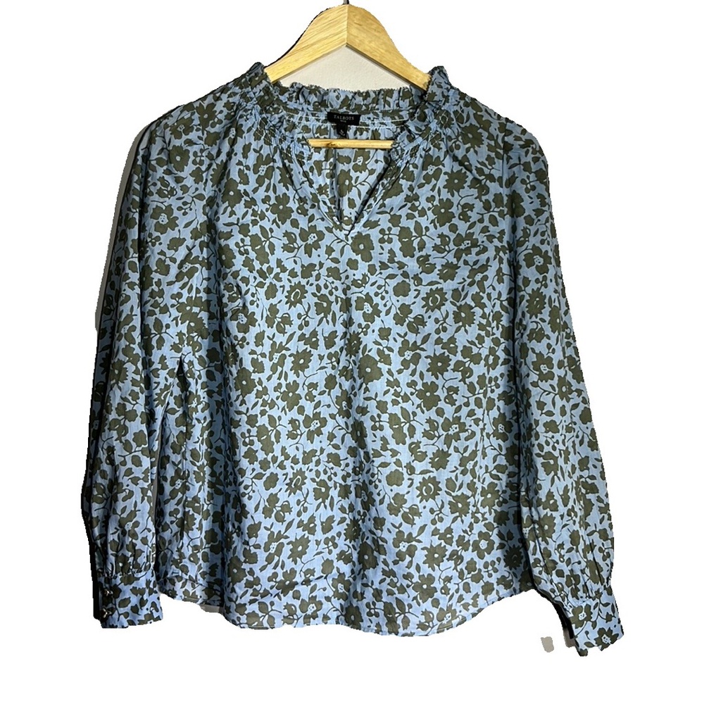 Talbots Cotton long sleeve lightweight women’s blouse Size Small Petite